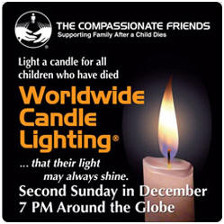 worldwide candle lighting